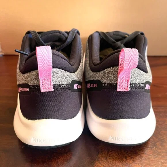 NIB Women's Nike Flex RN 8 - Gray/Black/Pink - Size 7.5 in BOX - Picture 4 of 14
